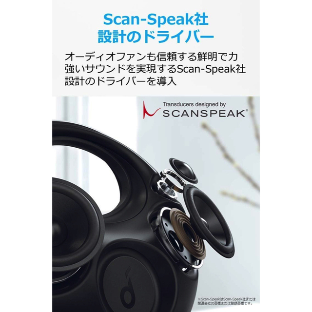 Anker初】Bluetooth5.0 総合60Wの高音質サウンド Soundcore Model Zero